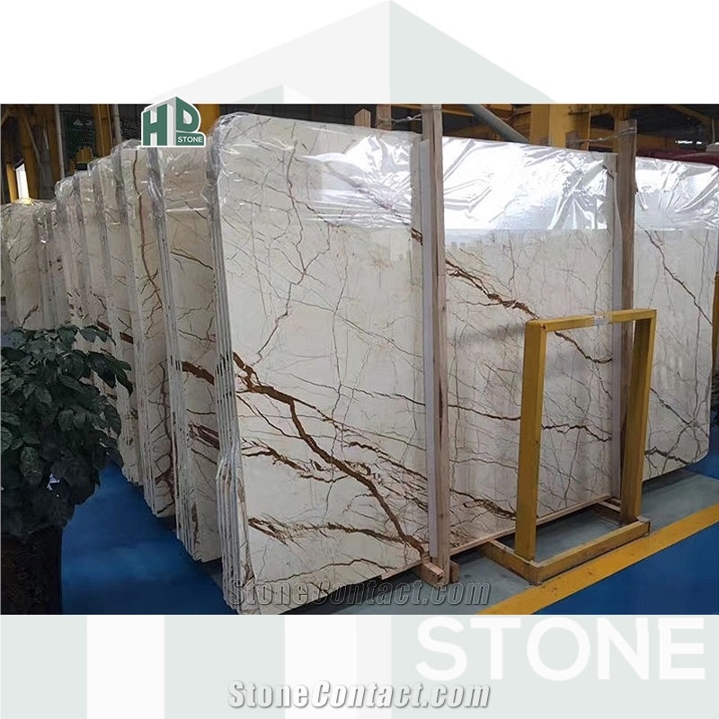 Rich Gold Marble Slabs, Sofitel Gold Marble Slabs