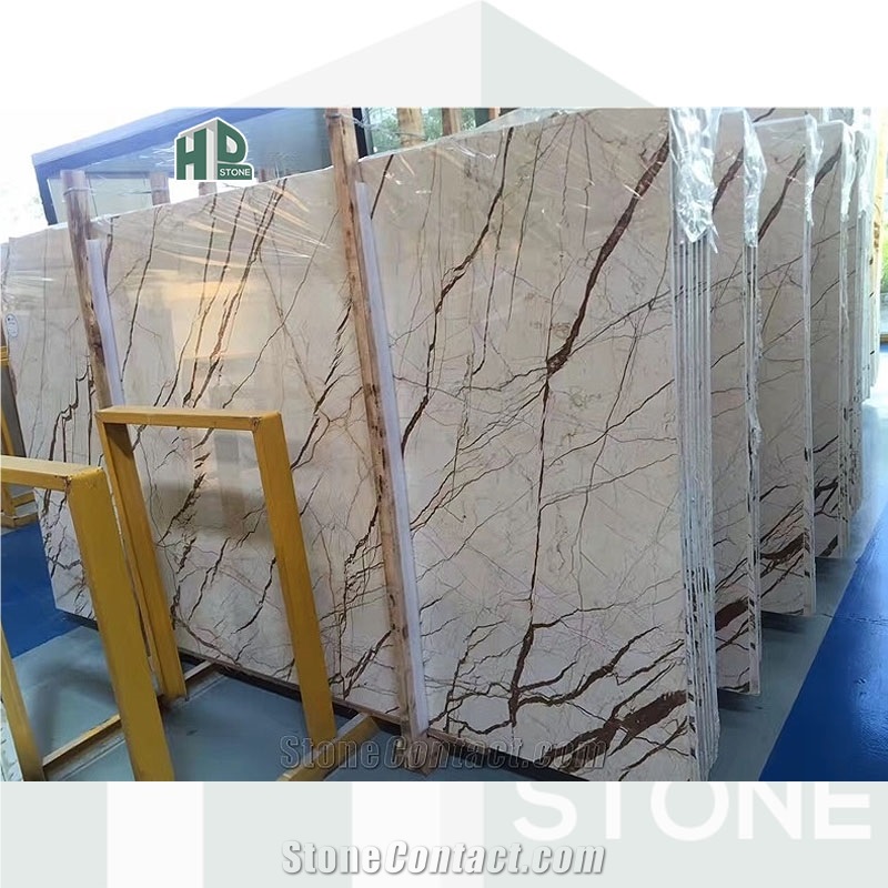 Rich Gold Marble Slabs, Sofitel Gold Marble Slabs