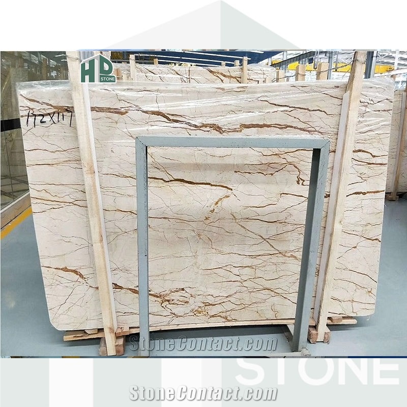 Rich Gold Marble Slabs, Sofitel Gold Marble Slabs