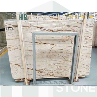 Rich Gold Marble Slabs, Sofitel Gold Marble Slabs