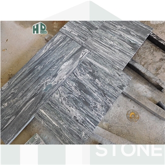 Sea Wave Green Granite Honed Slabs