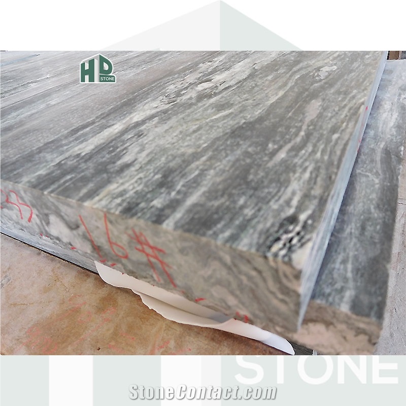 Sea Wave Green Granite Honed Slabs