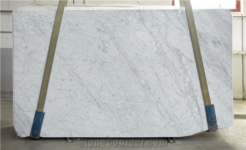 Bianco Carrara C White Marble Tiles Slabs