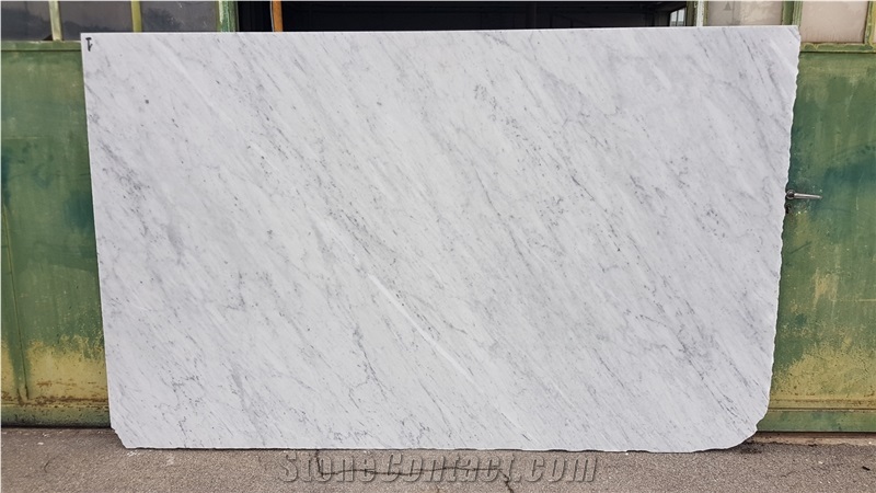 Bianco Carrara C White Marble Tiles Slabs