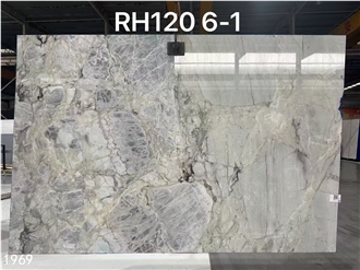 Copper Grey Marble Slabs Fish Maw Blue Stone Tile