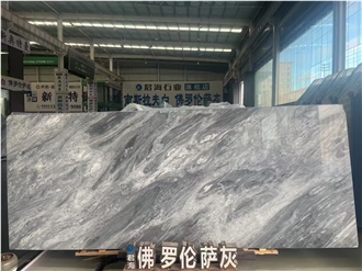 Florence Grey Marble Slabs Bardiglio Carrara Gray Stone Tile