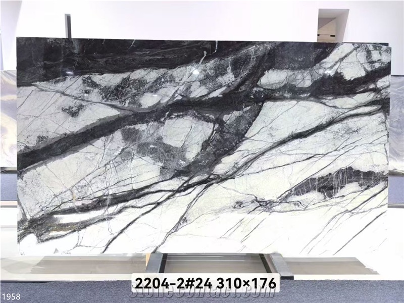 Invisible Grey Marble Slabs Gray Stone Tile Home Wall Use
