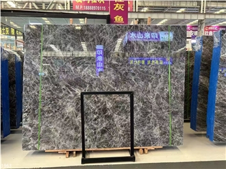 Spider Black Fox Marble Slabs Ragno Rosa Stone Tile