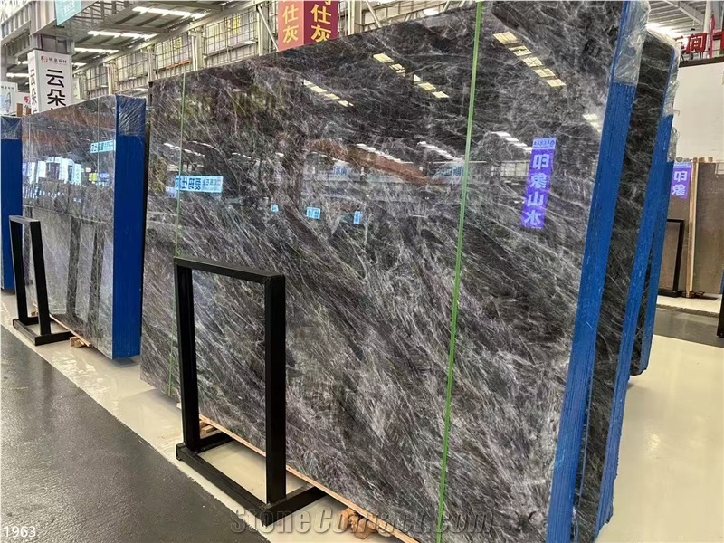 Spider Black Fox Marble Slabs Ragno Rosa Stone Tile