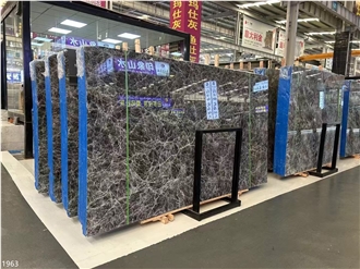 Spider Black Fox Marble Slabs Ragno Rosa Stone Tile