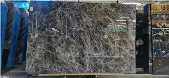 Spider Black Fox Marble Slabs Ragno Rosa Stone Tile