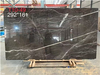 Spider Dark Grey Marble Slabs Sivas Black Stone Tile