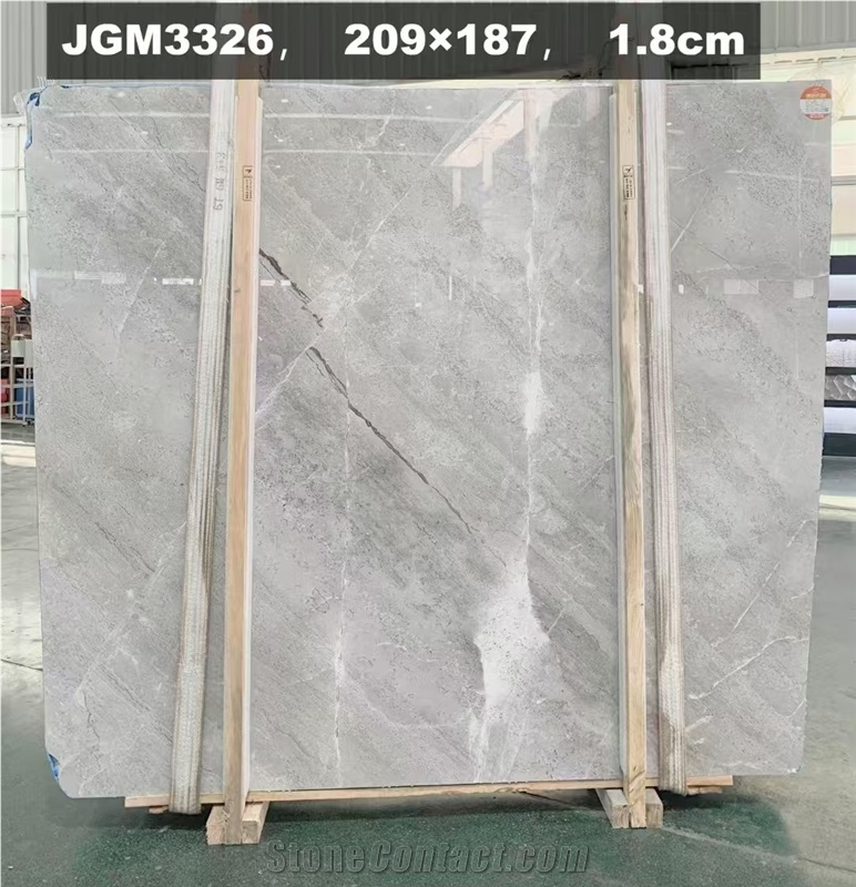 Tundra Grey Marble 2Cm Polished Wall Cladding Slabs And Tile