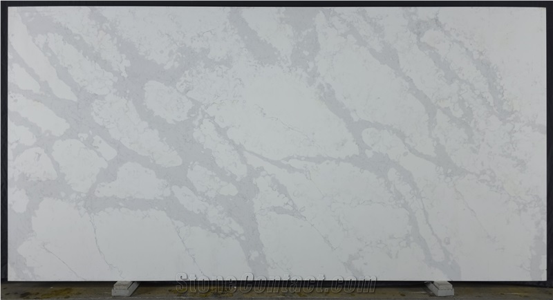 7004 Statuario PD Printed Quartz Vanity Bath Tops