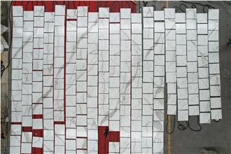 Calacatta White Marble Wall And Floor Tiles