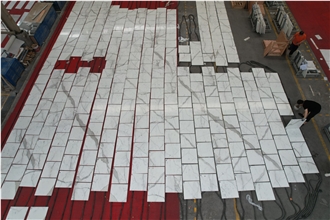 Calacatta White Marble Wall And Floor Tiles