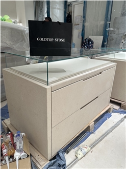 Cream Limestone Cabinet Furniture For Chloe Boutique Manila