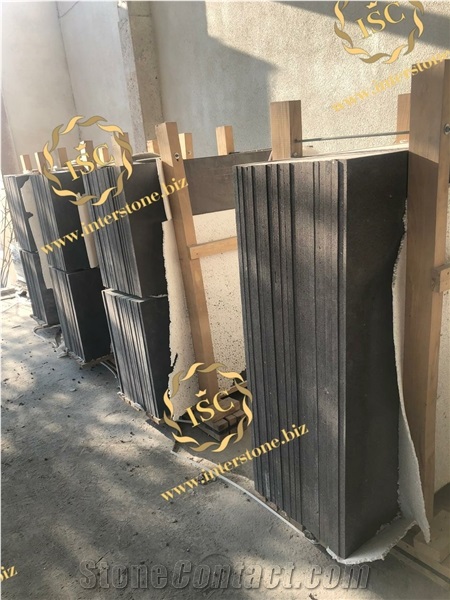 Armenia Dark Grey Basalt Tiles And Slabs