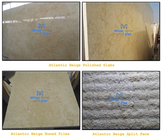 Atlantic Beige Marble Slabs & Tiles