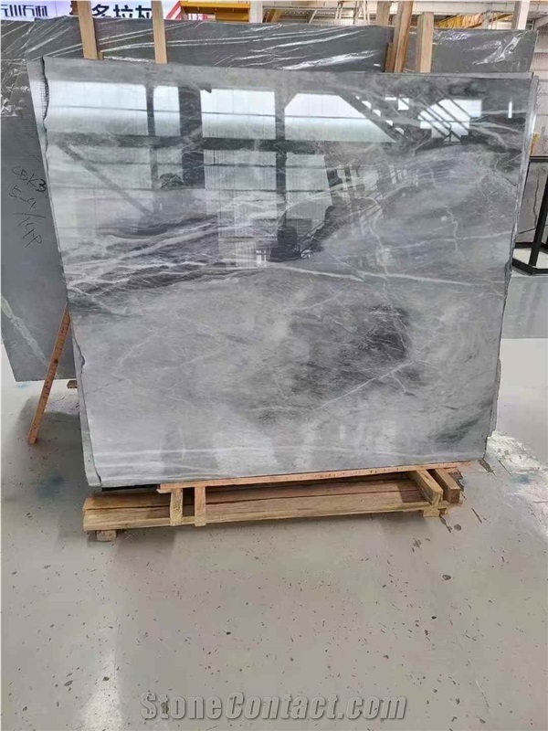 Dove Grey Marble Slabs