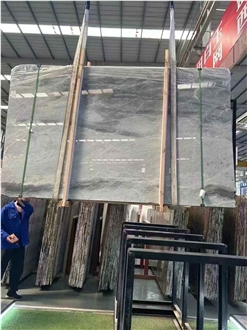 Dove Grey Marble Slabs