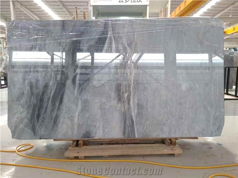 Dove Grey Marble Slabs