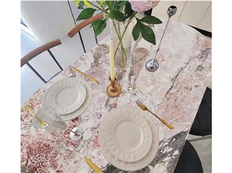 Four Seasons Pink Marble Tiles