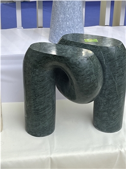 Green Marble Side Chair