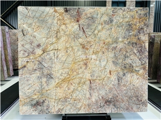 Impression Versailles Gold Marble Slabs, Marble Tiles