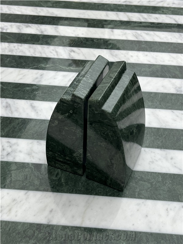 Marble  Home Decor Bookends