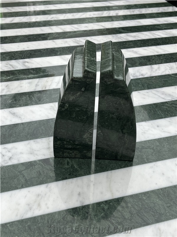 Marble  Home Decor Bookends