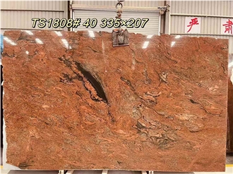 Multicolor Red Granite Stone Slabs