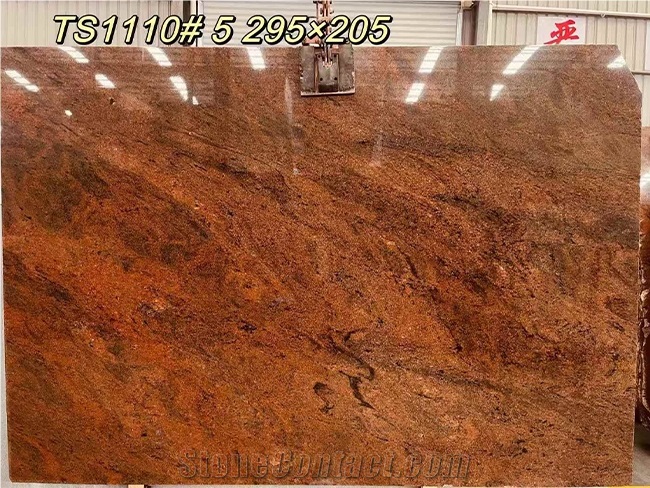 Multicolor Red Granite Stone Slabs