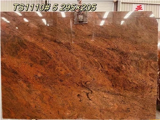 Multicolor Red Granite Stone Slabs