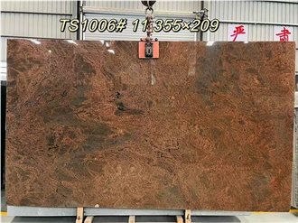 Multicolor Red Granite Stone Slabs