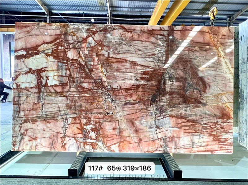 Natural Juliet Crystal Quartzite Slabs