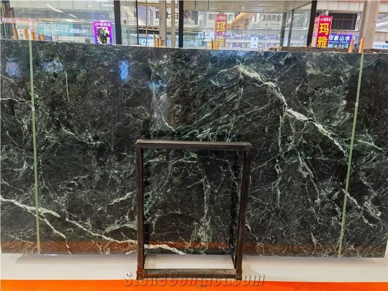 Natural Verde Alpi Marble Big Slabs Tiles