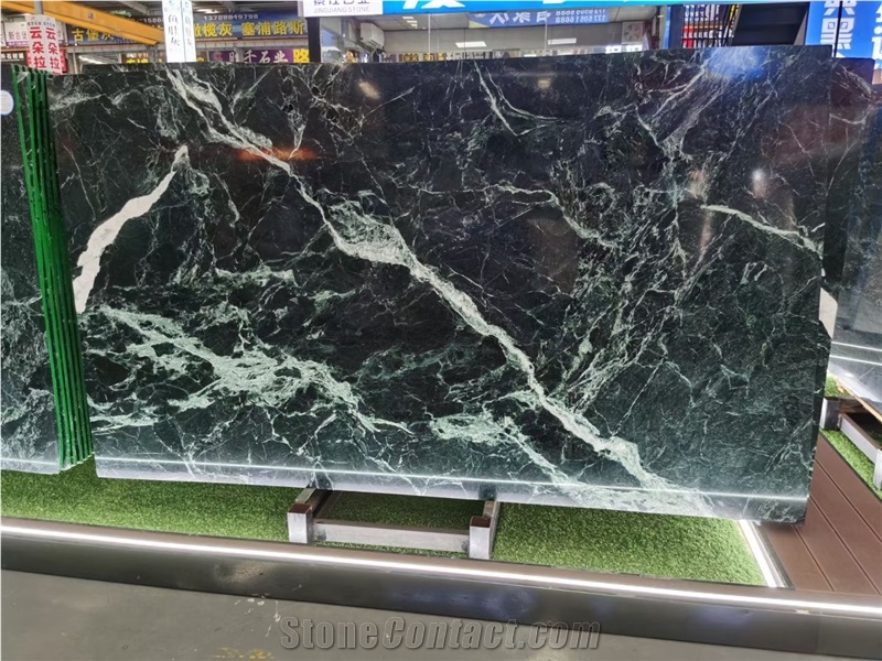 Natural Verde Alpi Marble Big Slabs Tiles