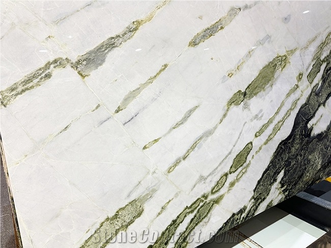 Panda Green Marble Northland Cedar Marble Slabs