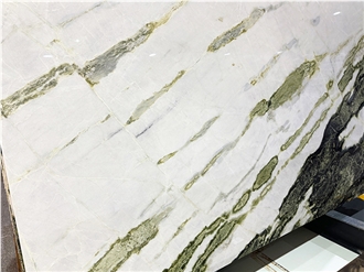 Panda Green Marble Northland Cedar Marble Slabs