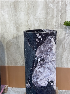 Pedestal Sink In Marbre Les Quatre Saisons