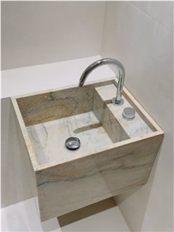 Wash Sink In Fusion Gold Quartzite