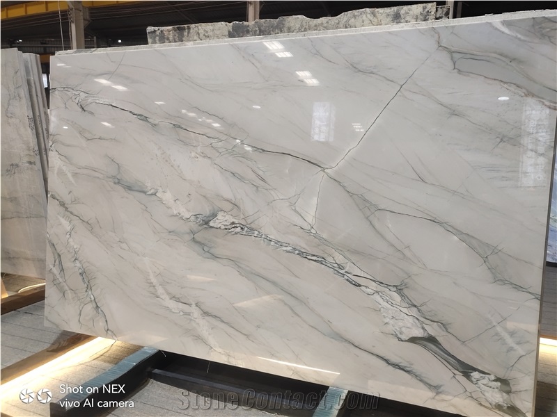 Infinity White Quartzite Slabs