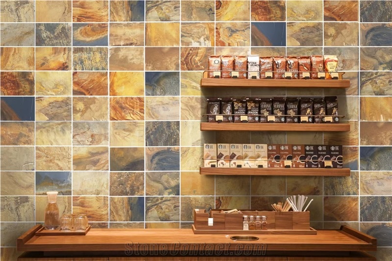 Rustic Slate Tiles For Walling And Flooring