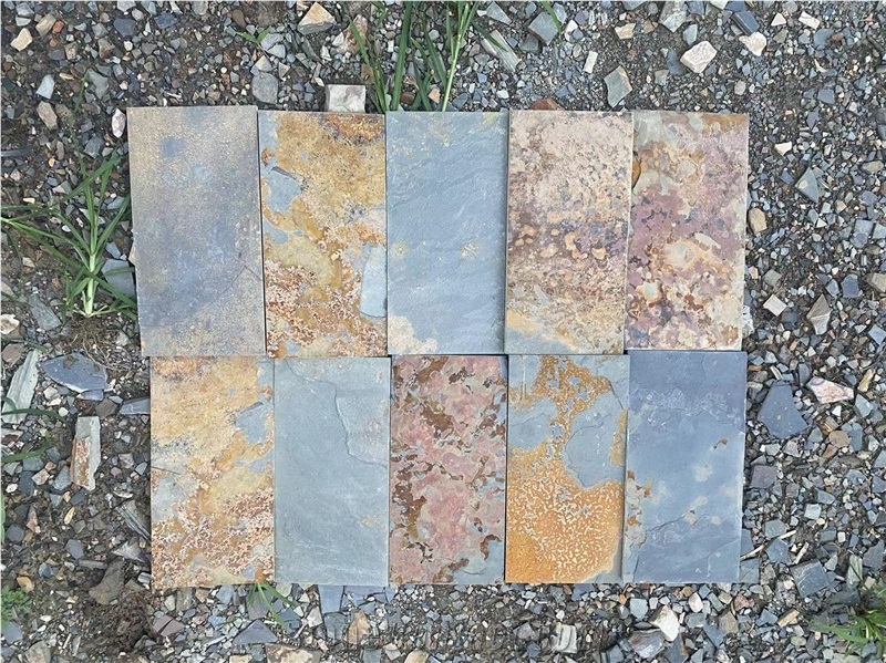 Rustic Slate Tiles For Walling And Flooring