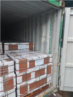 300X300 Mm Burgundy Terracotta Tiles