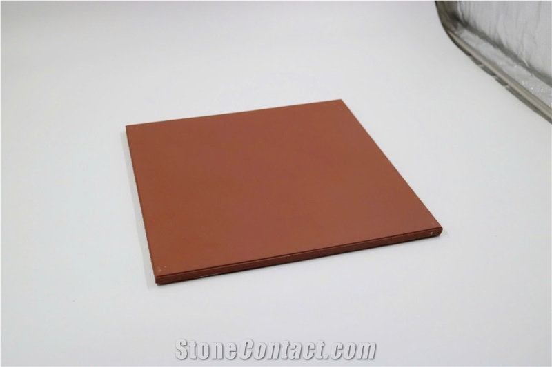300X300 Mm Burgundy Terracotta Tiles