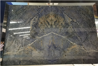 Bolivia Blue Sodalite Wall Slabs Pattern