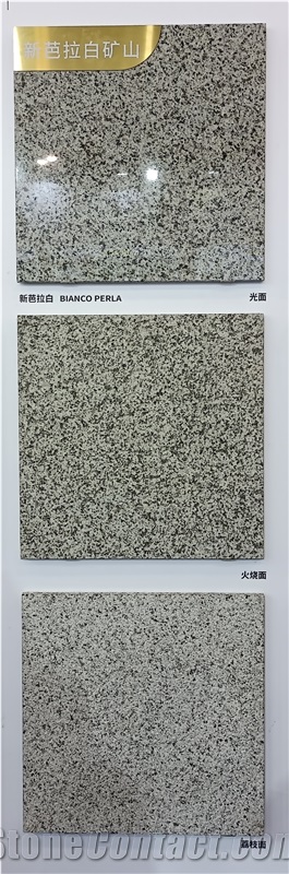 China Bianco Perla Granite Slabs And Tiles