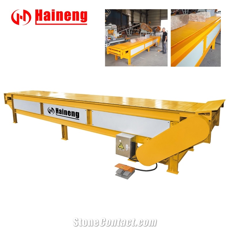 Automatic Roller Conveyor Belt For Stone Splitting